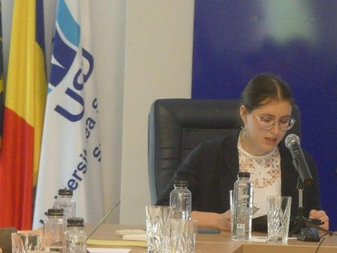 Maria Shevchenko spricht über den Schutz und die Dokumentation des kulturellen Erbes in der Ukraine.